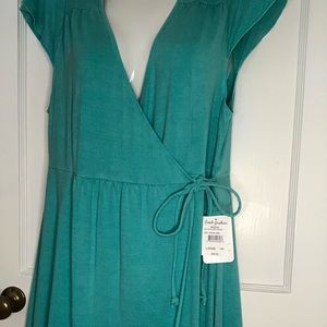Fresh Produce Sea-glass Wrap Dress